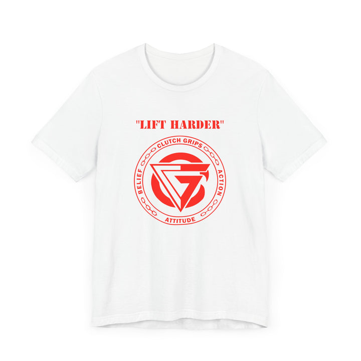 CG LOGO BASIC RED WHITE /LIFT HARDER