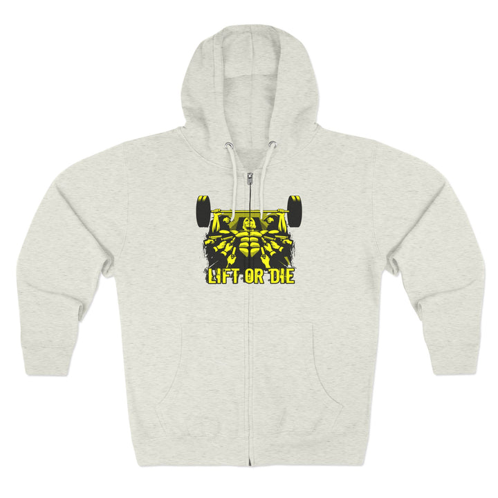 CG FINAL BOSS ON PRE-WORKOUT YELLOW BLACK /LIFT OR DIE ZIP UP