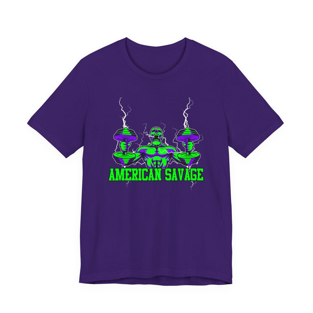 RIDE THE LIGHTNING PURPLE GREEN /AMERICAN SAVAGE