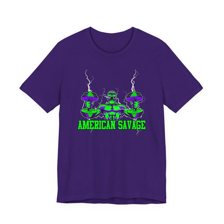 RIDE THE LIGHTNING PURPLE GREEN /AMERICAN SAVAGE