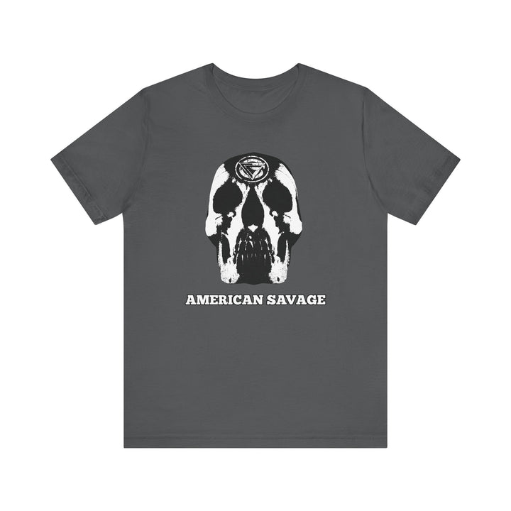 SKULLATOR WHITE BLACK /AMERICAN SAVAGE