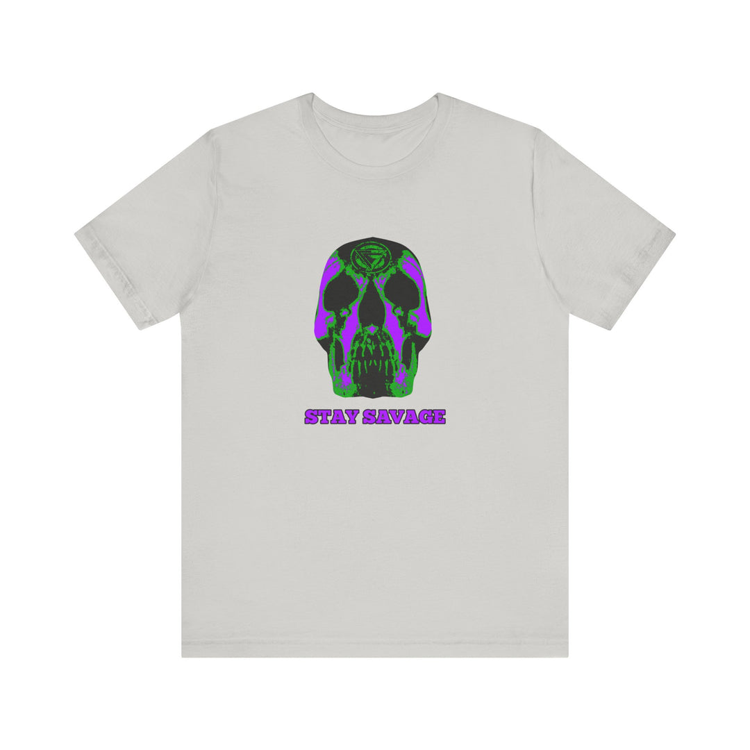 SKULLATOR PURPLE GREEN  /STAY SAVAGE