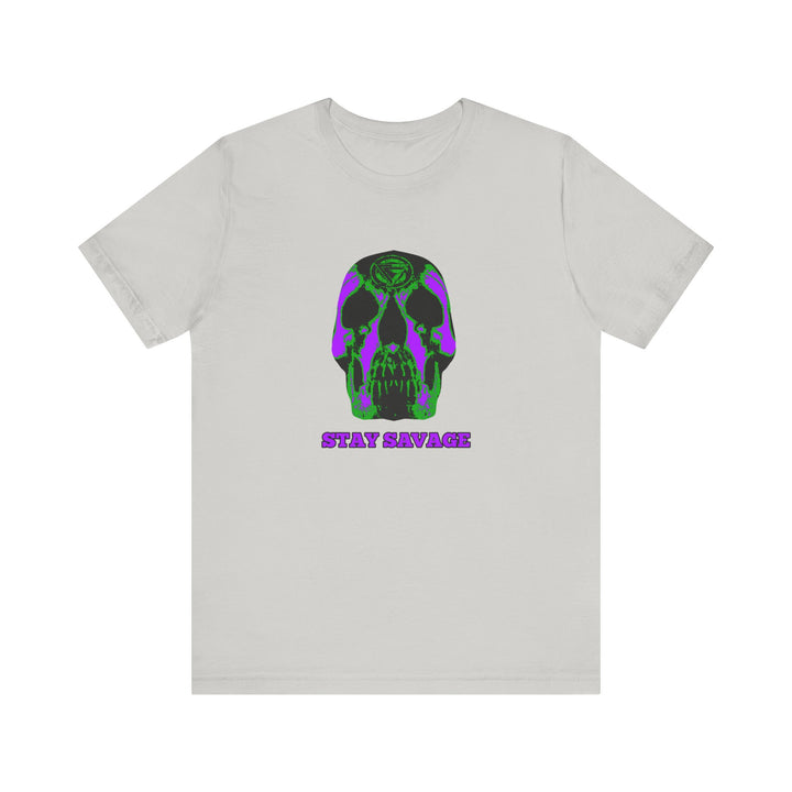 SKULLATOR PURPLE GREEN  /STAY SAVAGE