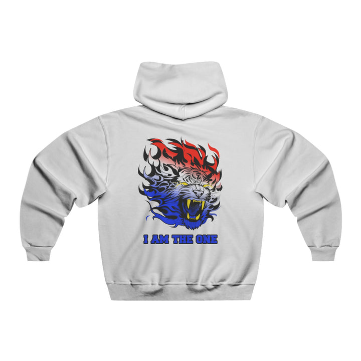 TIGER FLAME RED WHITE BLUE / I AM THE ONE