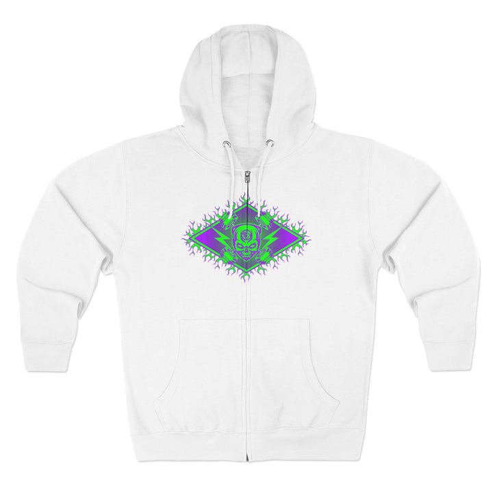 CG MAC JUMP PURPLE GREEN/LIFT OR DIE ZIP UP