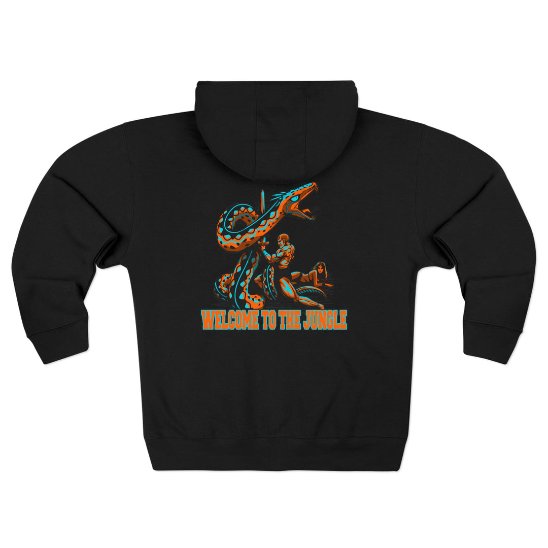 CG SERPENT SLAYER MIAMI COLORS /WELCOME TO THE JUNGLE ZIP UP