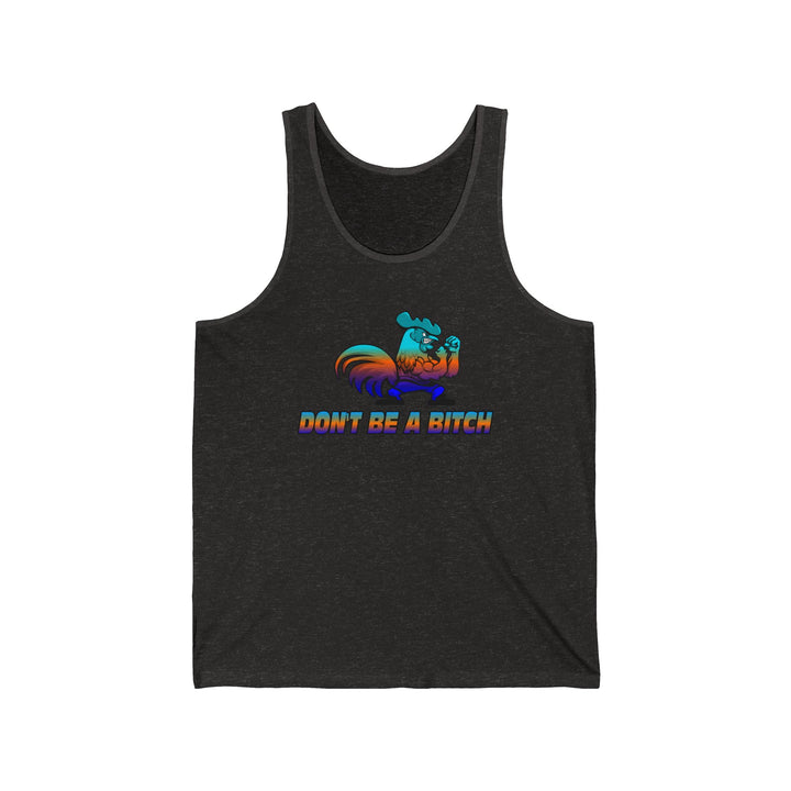 CG ANGRY ROOSTER BLUE ORANGE AQUA  FADE/DONT BE A BITCH