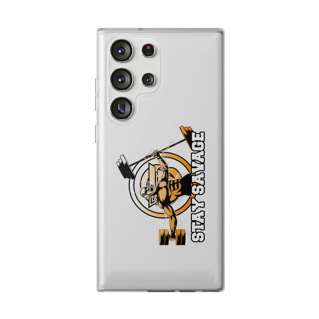 SPARTAN LIFT ORANGE WHITE PHONE CASE/STAY SAVAGE