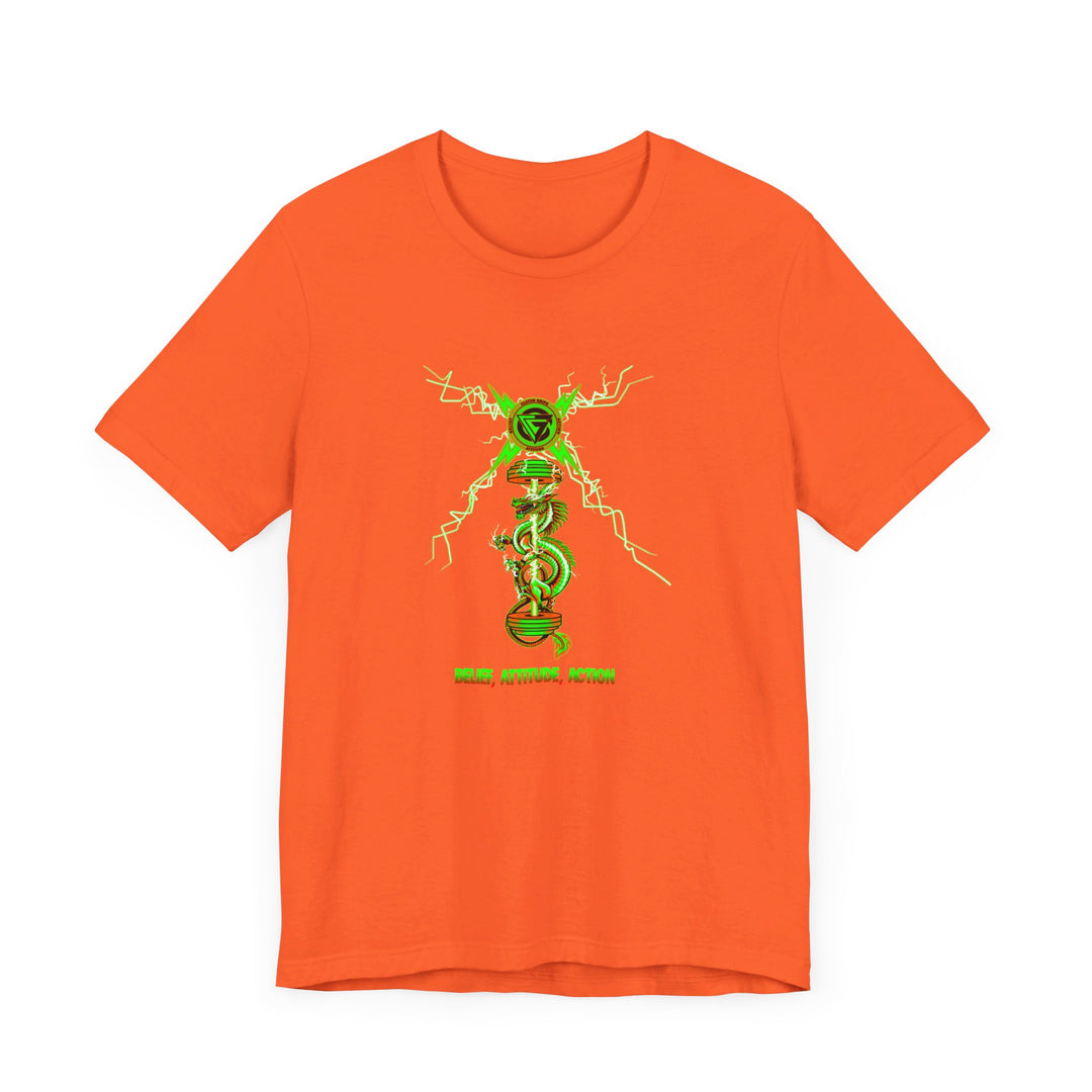 BARBELL DRAGON GREEN ORANGE