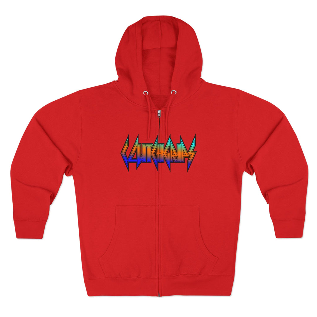 CG LIGHTNING KING BLUE ORANGE AQUA /LIFT OR DIE ZIP UP