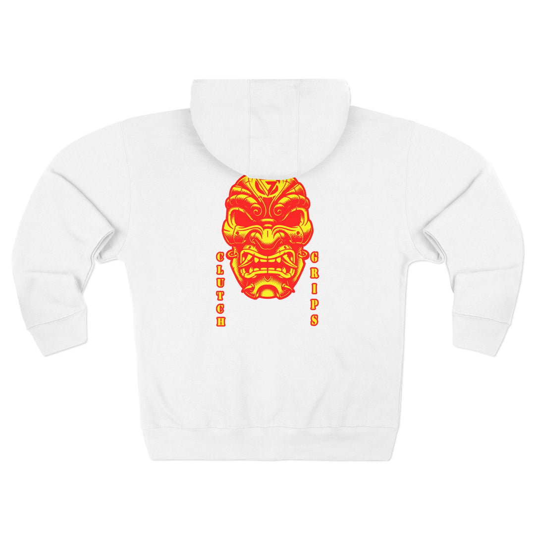CG SAMURAI MASK RED GOLD /FORGED IN FIRE ZIP UP