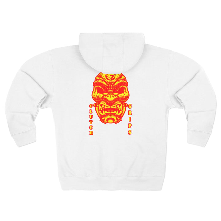 CG SAMURAI MASK RED GOLD /FORGED IN FIRE ZIP UP
