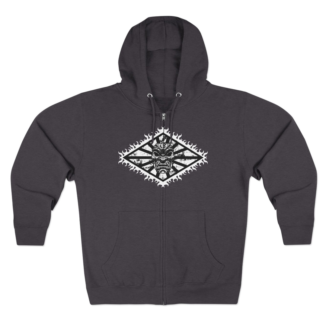 WICKED VIPER BLACK WHITE /LIFT HARDER ZIP UP