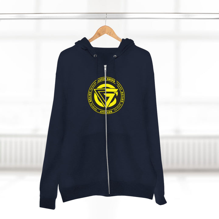 LIONHEART YELLOW BLACK /STAY SAVAGE ZIP UP