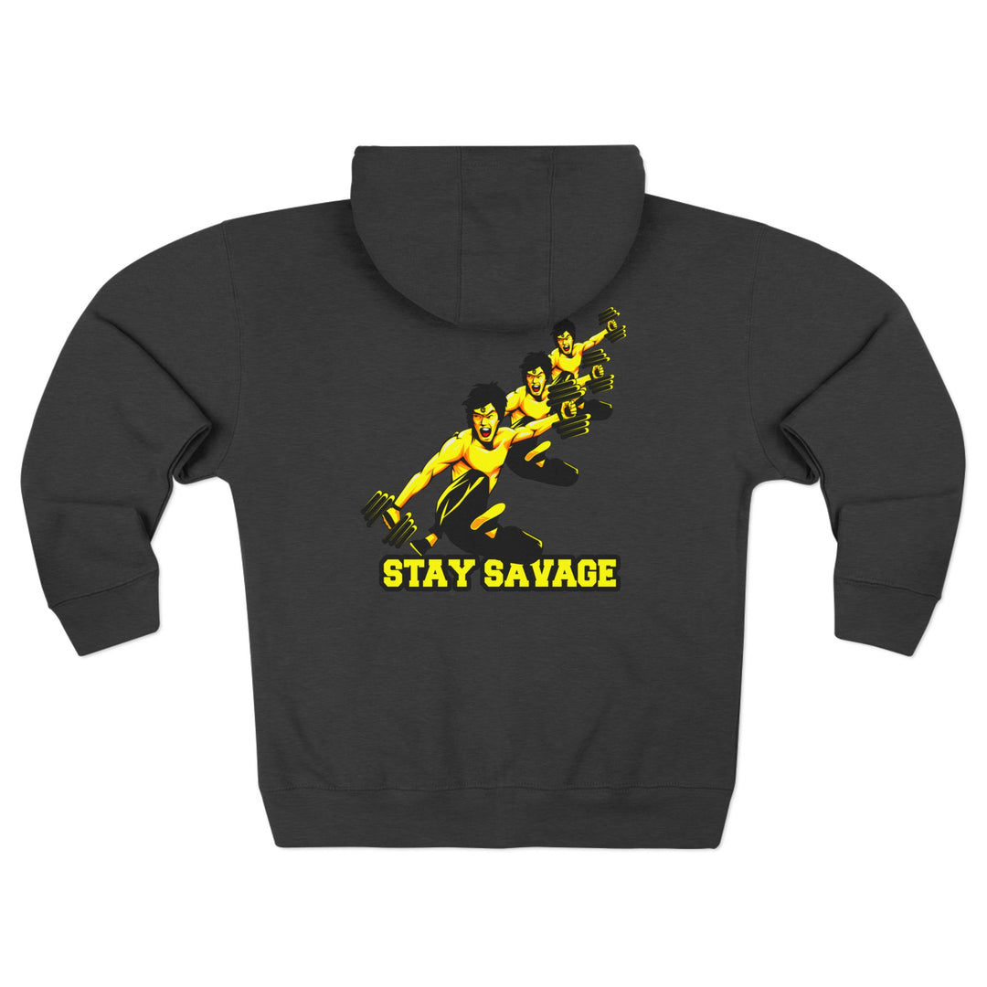 CG LIFT KICK YELLOW BLACK/STAY SAVAGE ZIP UP