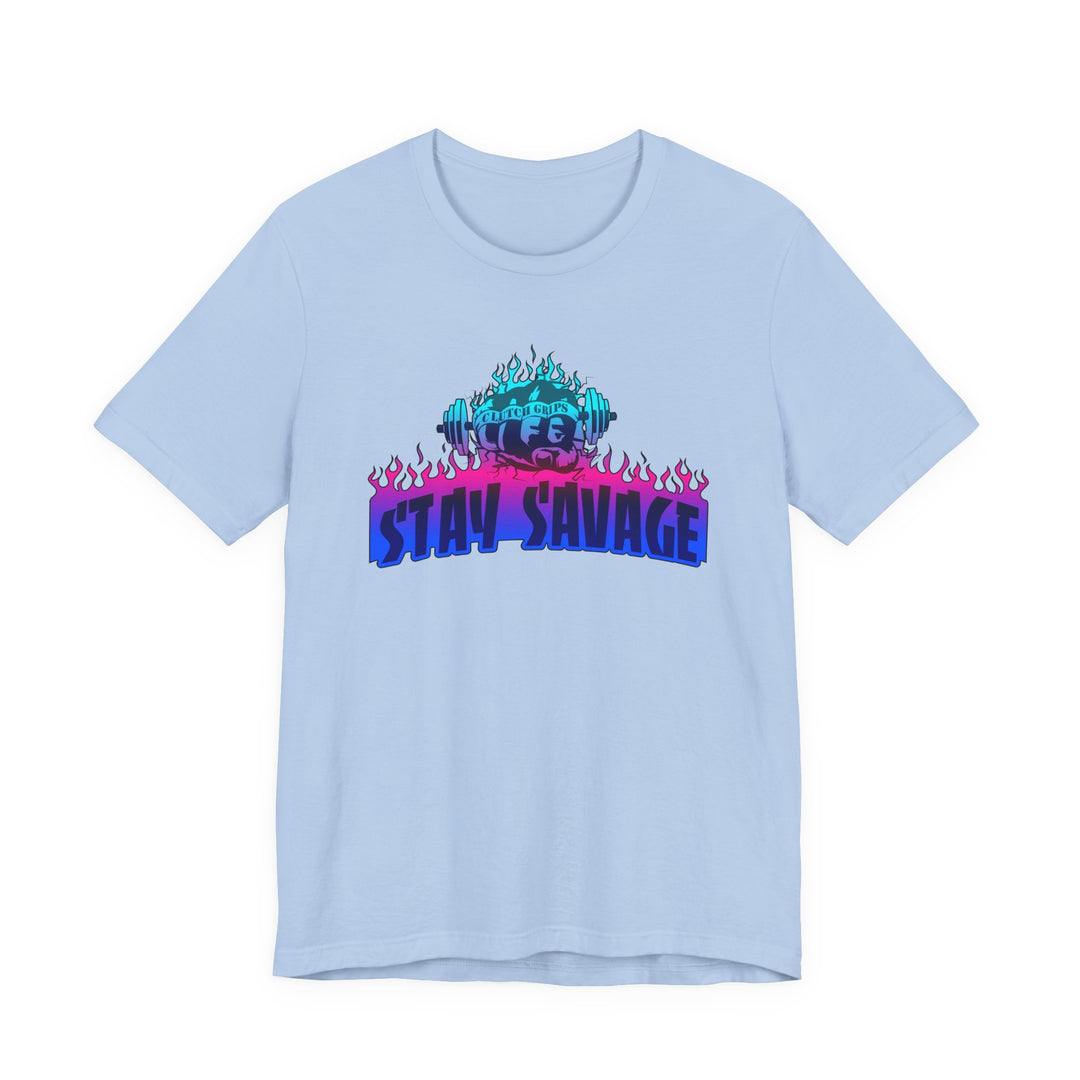 CG FIST BLUE PINK AQUA /STAY SAVAGE