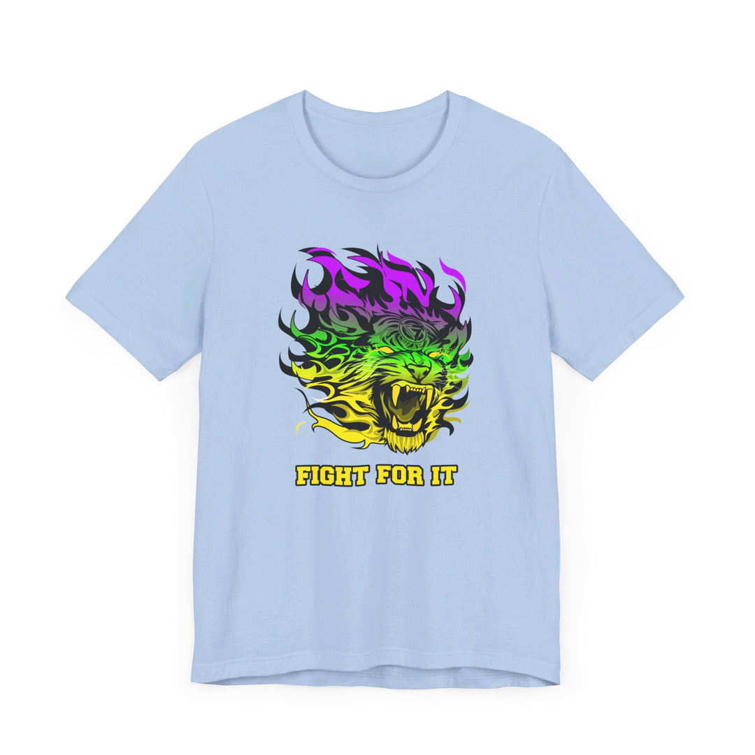 TIGER FLAME YELLOW GREEN PURPLE /FIGHT FOR IT