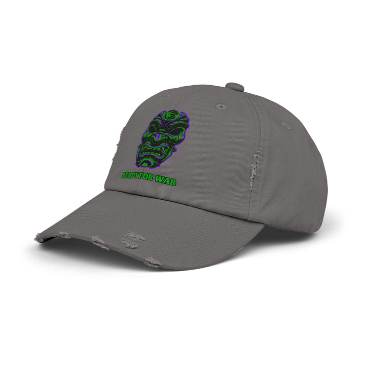 CG SAMURAI MASK PURPLE GREEN /READY FOR WAR CAP