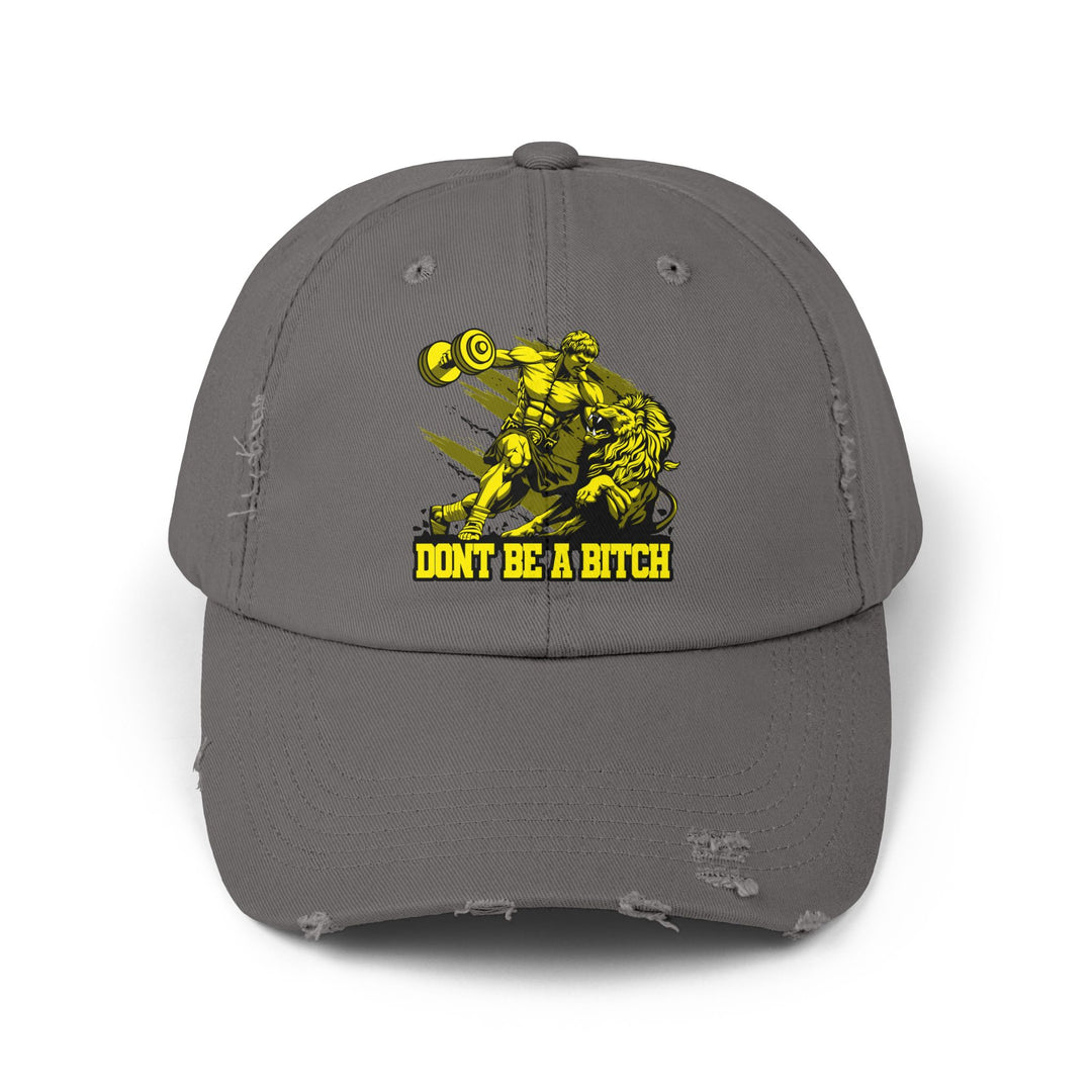 COLISEUM MAC VS LION YELLOW BLACK /DONT BE A BITCH CAP