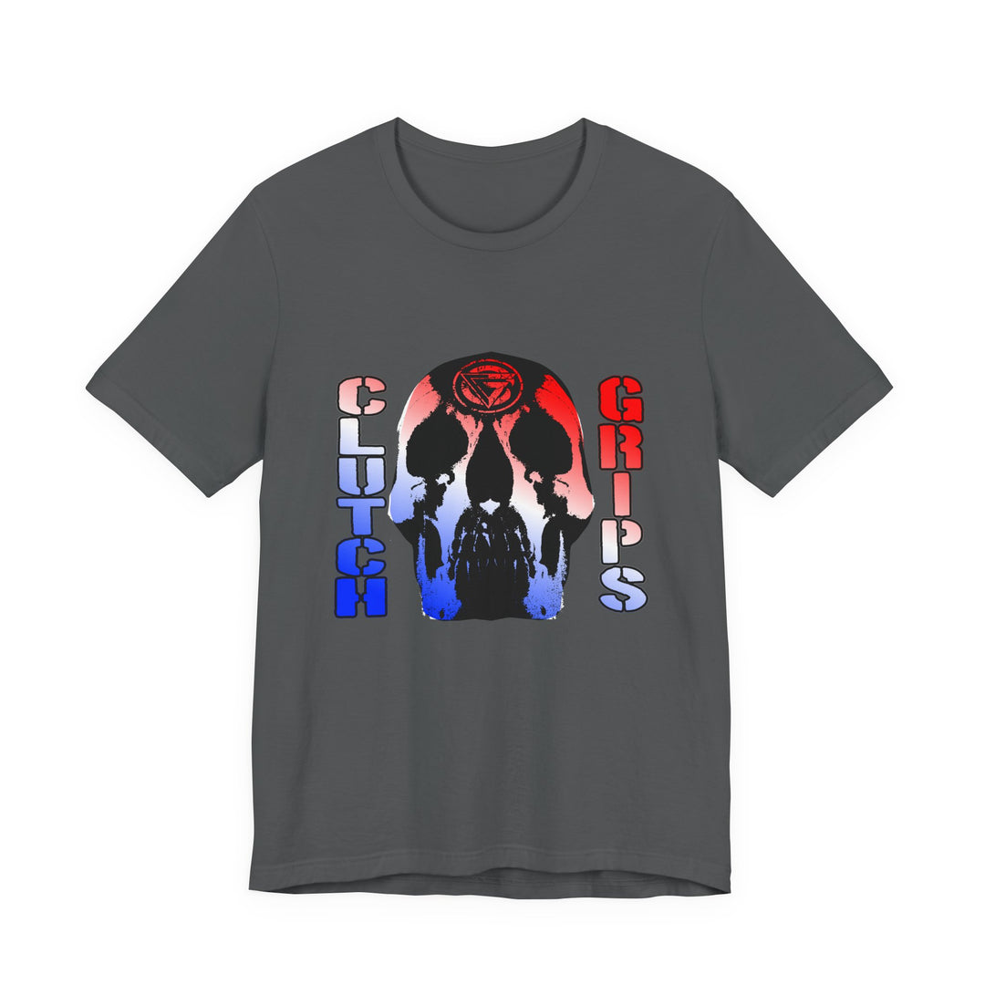 SKULLATOR RED WHITE BLUE FADE/CLUTCHGRIPS