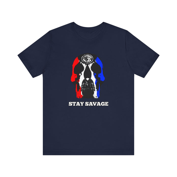 SKULLATOR RED WHITE BLUE /STAY SAVAGE