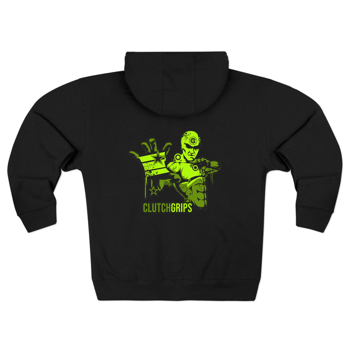 CG GRIPMASTER MAC  HYPER GREEN/CLUTCHGRIPS ZIP UP