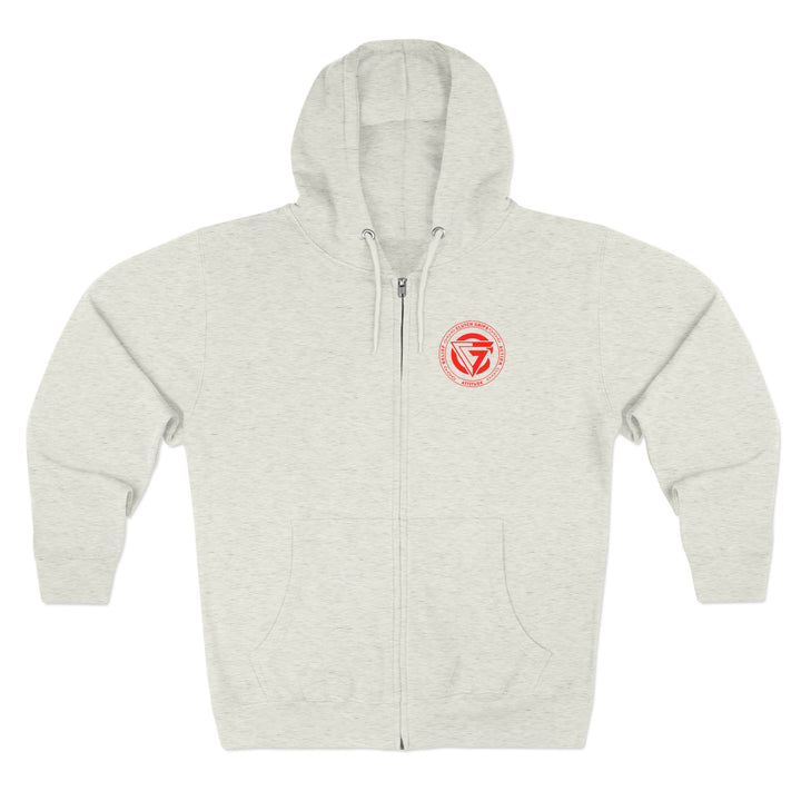 CG LION HEART RED BLACK/STAY HUNGRY ZIP UP