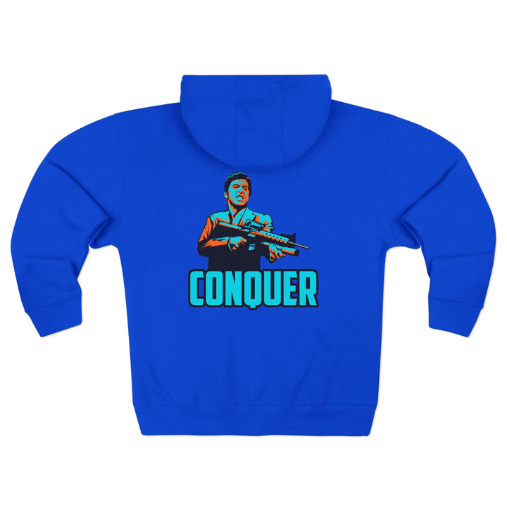 CG FINAL BOSS MIAMI COLORS/CONQUER ZIP UP
