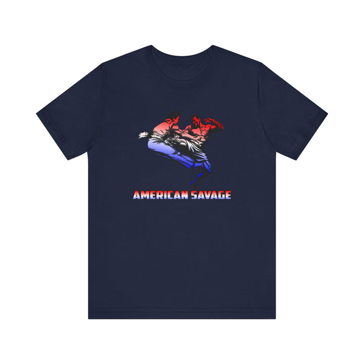 CG MAC DEATH KICK RED WHITE BLUE FADE/AMERICAN SAVAGE