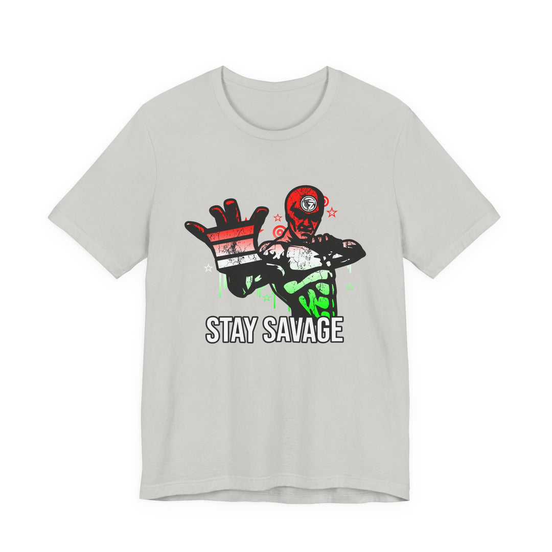 GRIP MASTER MAC RED WHITE GREEN FADE /STAY SAVAGE