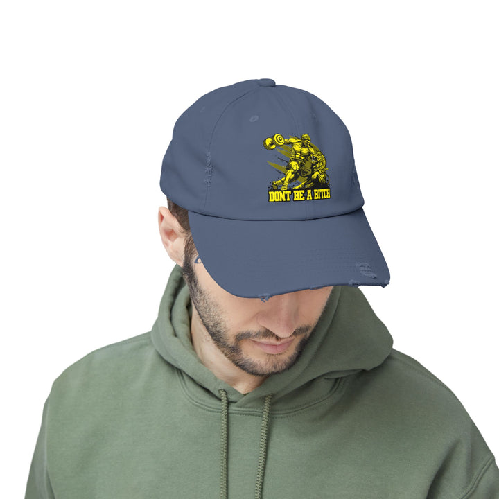 COLISEUM MAC VS LION YELLOW BLACK /DONT BE A BITCH CAP