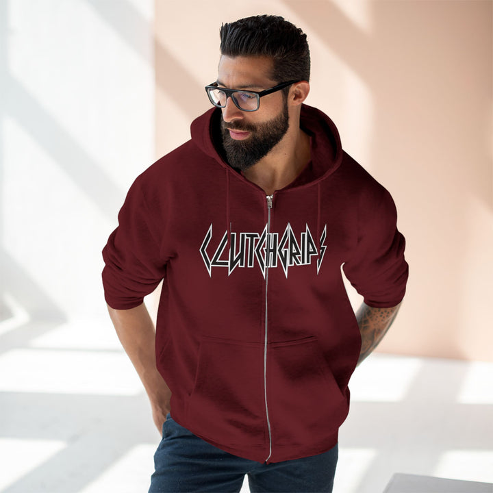 CG MAC DRAGON SNAP WHITE/LIFT OR DIE ZIP UP