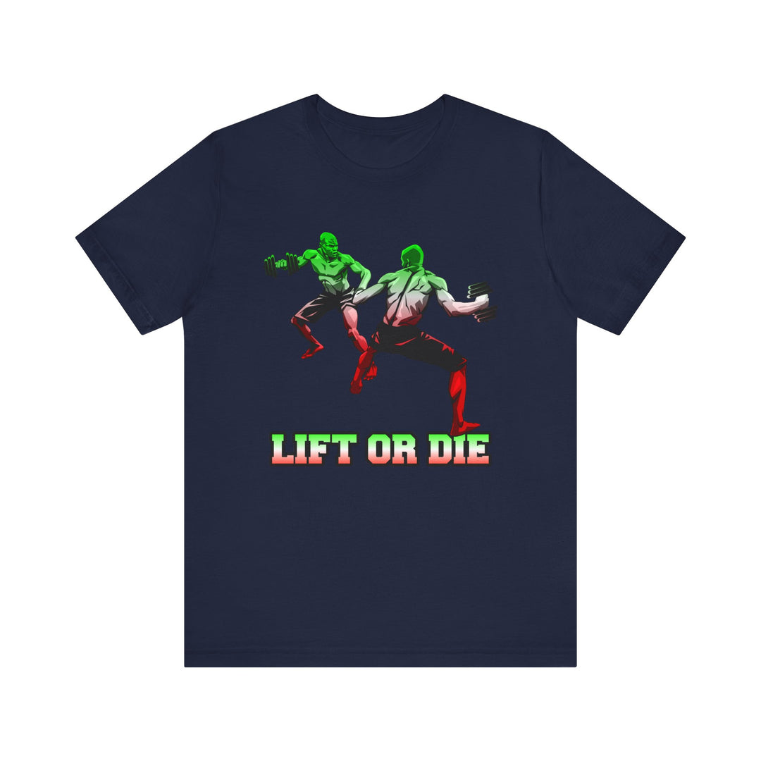 CG RED WHITE GREEN MAN VS MAN /LIFT OR DIE