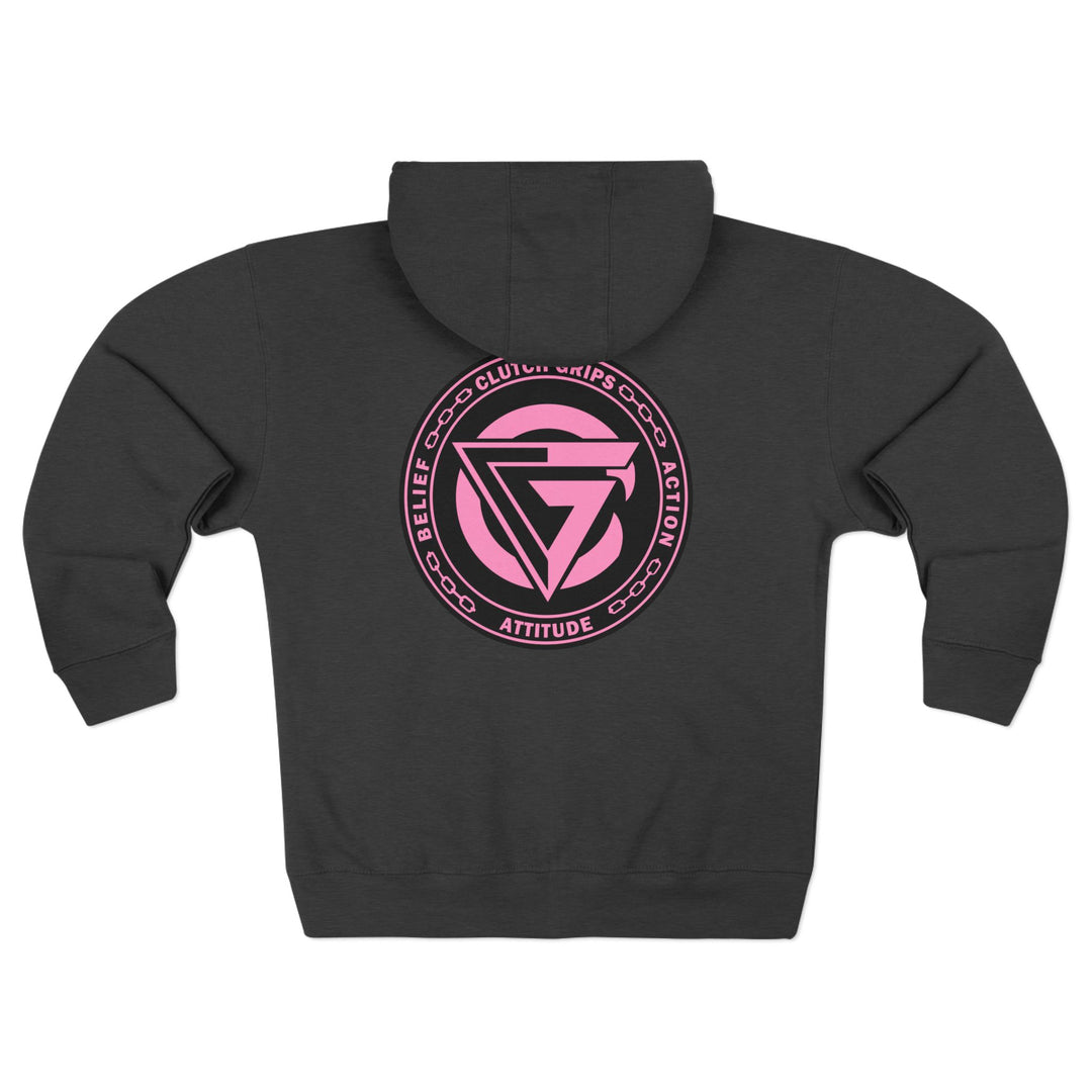 CG TIGER VS TIGER PINK/STAY SAVAGE ZIP UP