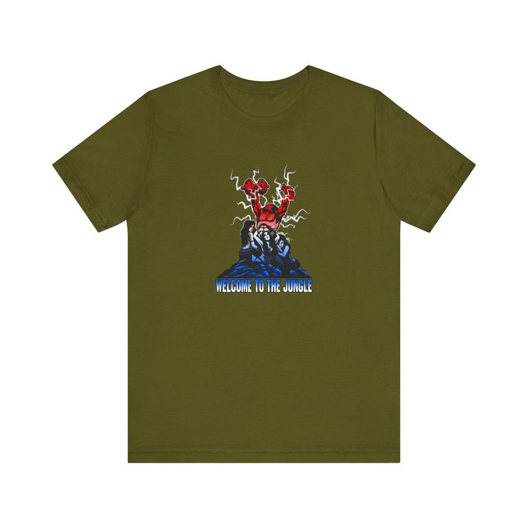 CG CONFIDENCE RED WHITE BLUE FADE /WELCOME TO THE JUNGLE