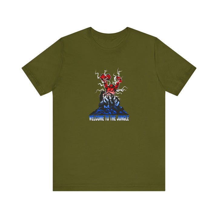CG CONFIDENCE RED WHITE BLUE FADE /WELCOME TO THE JUNGLE