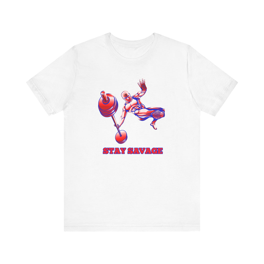 MAC-JUMP RED WHITE BLUE/STAY SAVAGE