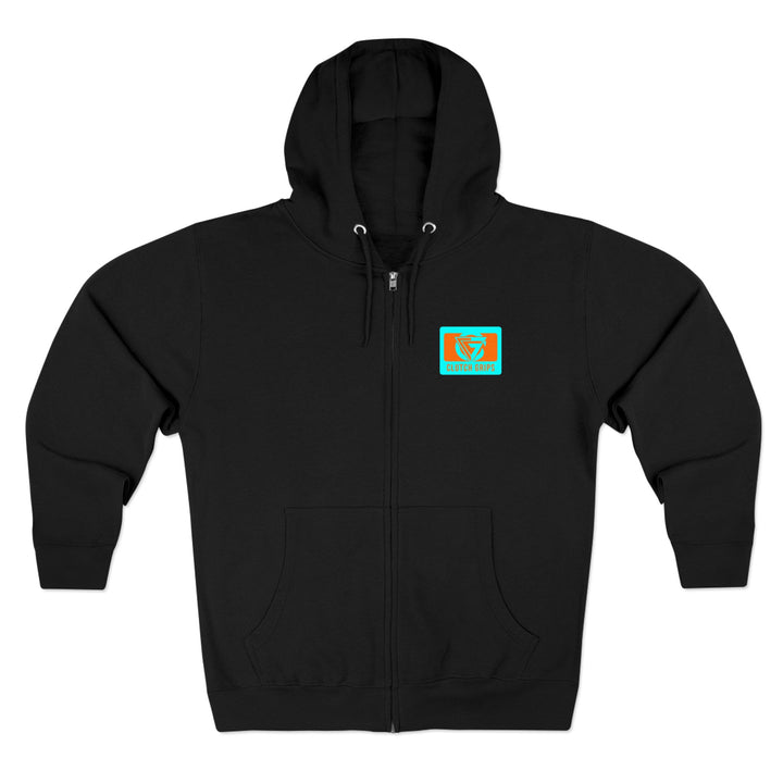 CG CONFIDENCE MAN ORANGE AQUA /CONQUER ZIP UP