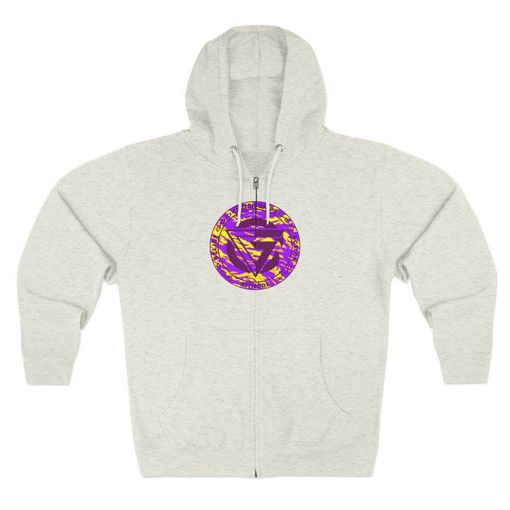 CG MAC JUMP PURPLE GOLD /STAY SAVAGE ZIP UP