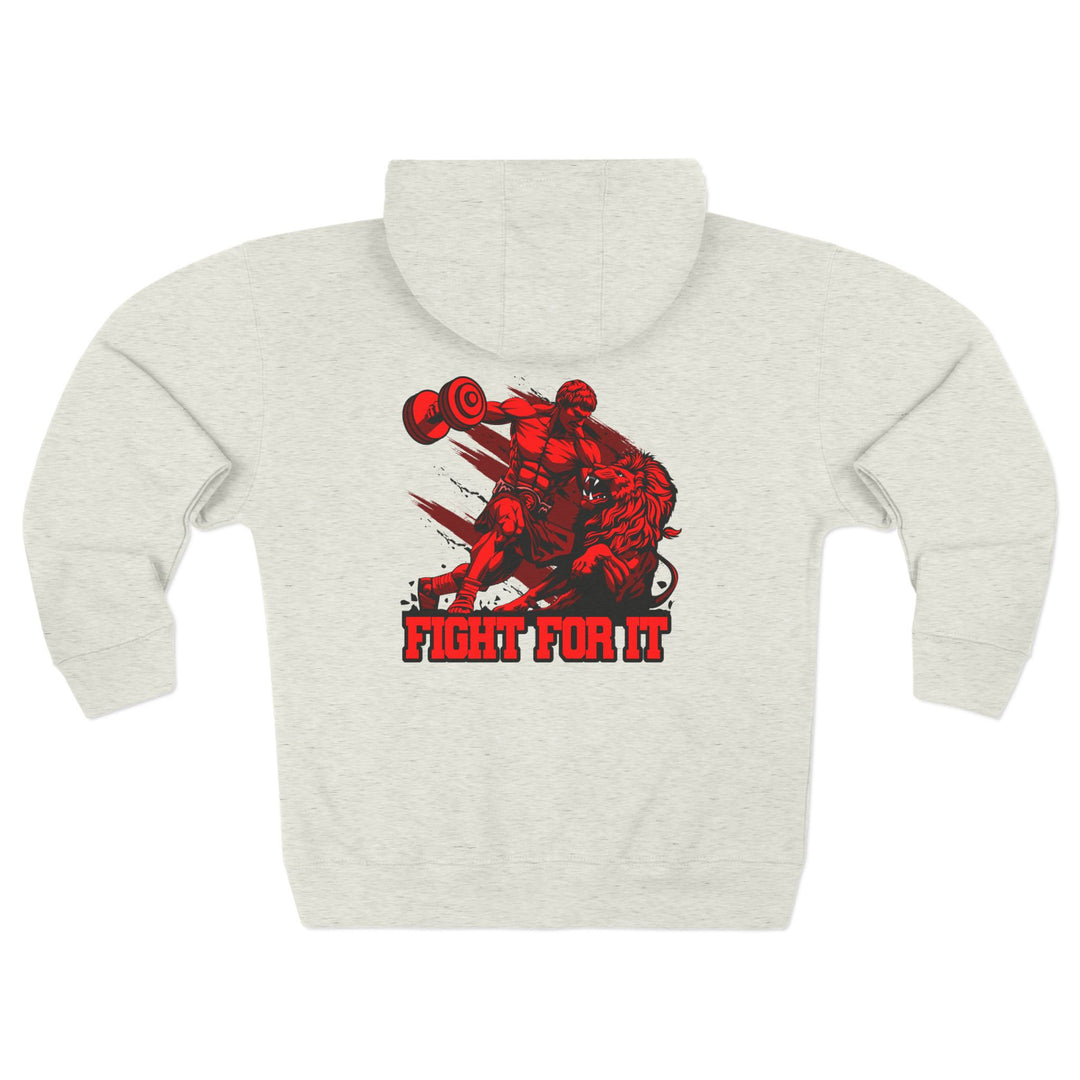 CG COLISEUM MAC RED /FIGHT FOR IT ZIP UP