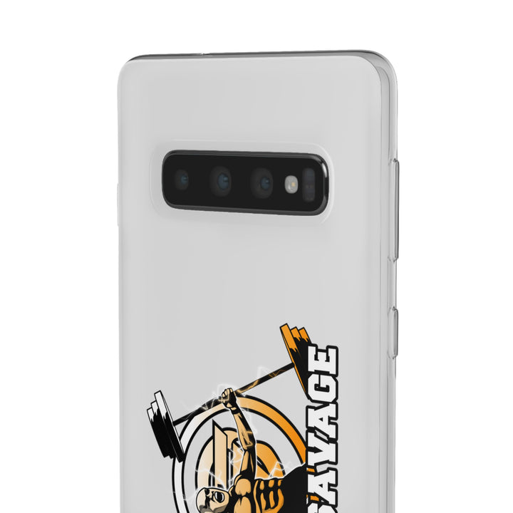 SPARTAN LIFT ORANGE WHITE PHONE CASE/STAY SAVAGE