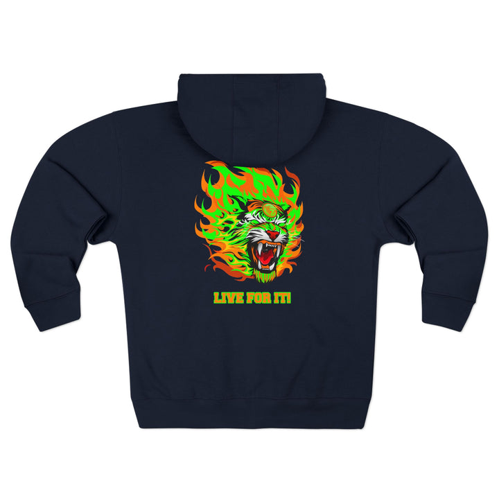 CG TIGER FLAME GREEN ORANGE/LIVE FOR IT