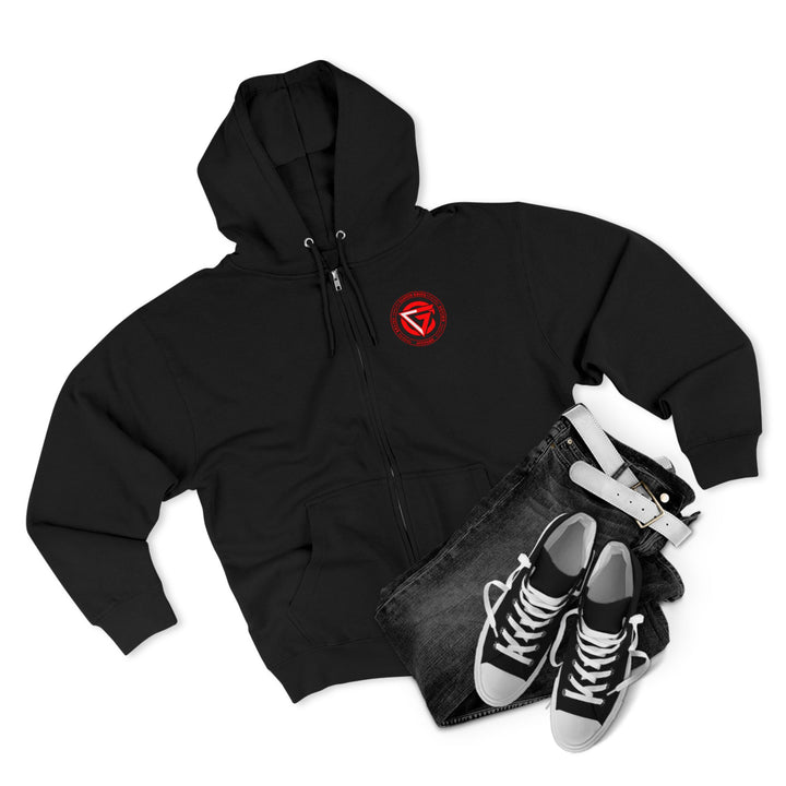 SAMURAI-MAC MASKRED BLACK/CLUTCHGRIPS ZIP UP