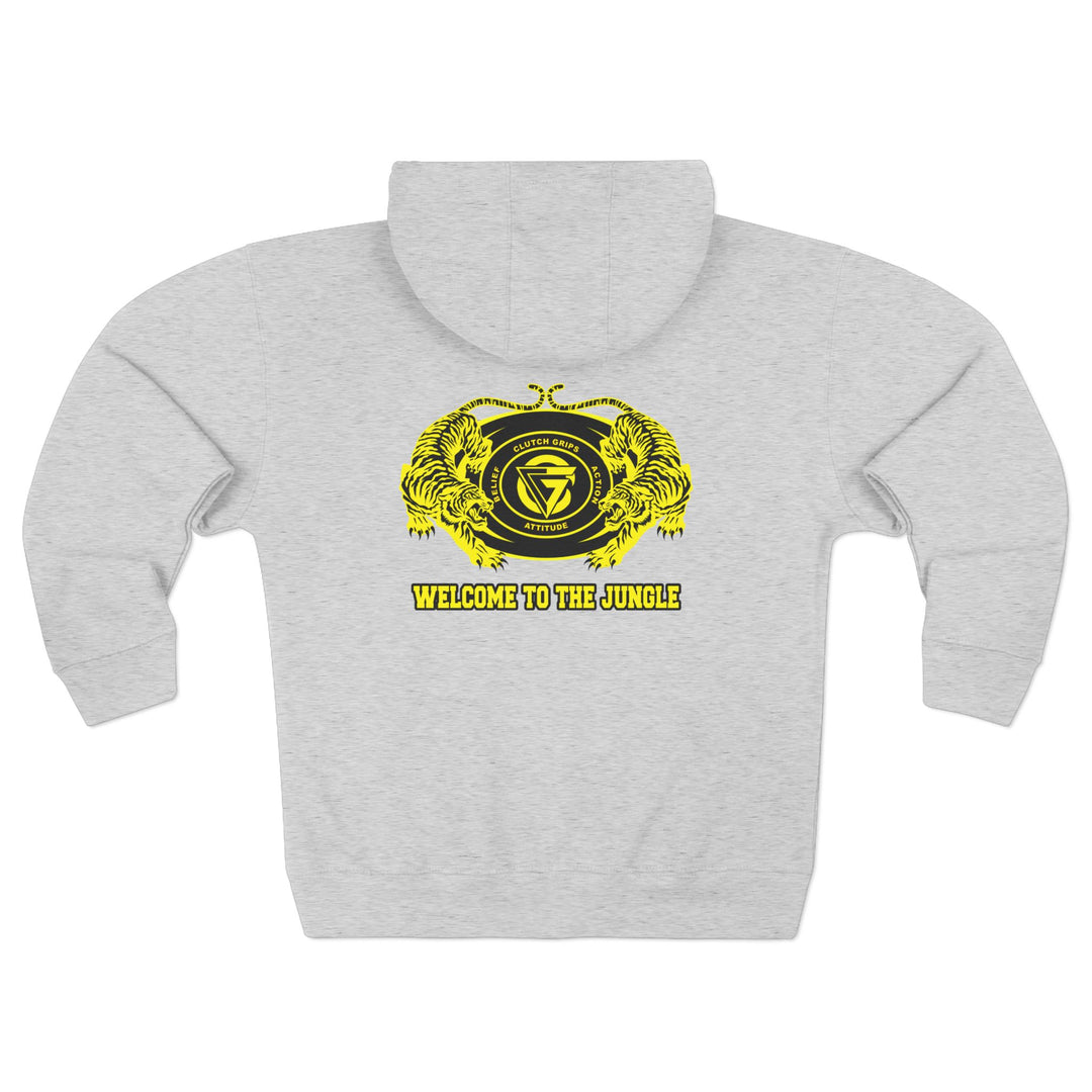 CG TIGER VS TIGER YELLOW BLACK /WELCOME TO THE JUNGLE ZIP UP