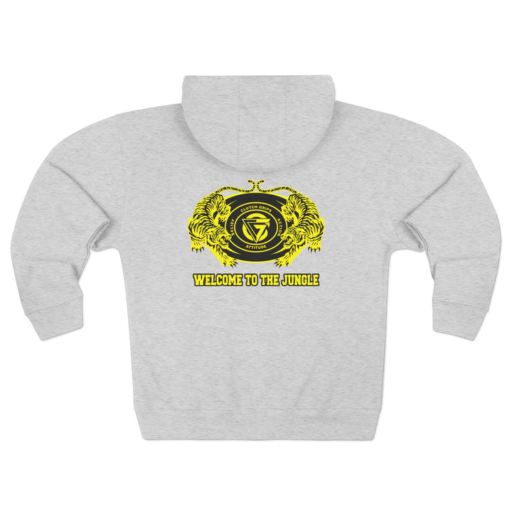 CG TIGER VS TIGER YELLOW BLACK /WELCOME TO THE JUNGLE ZIP UP