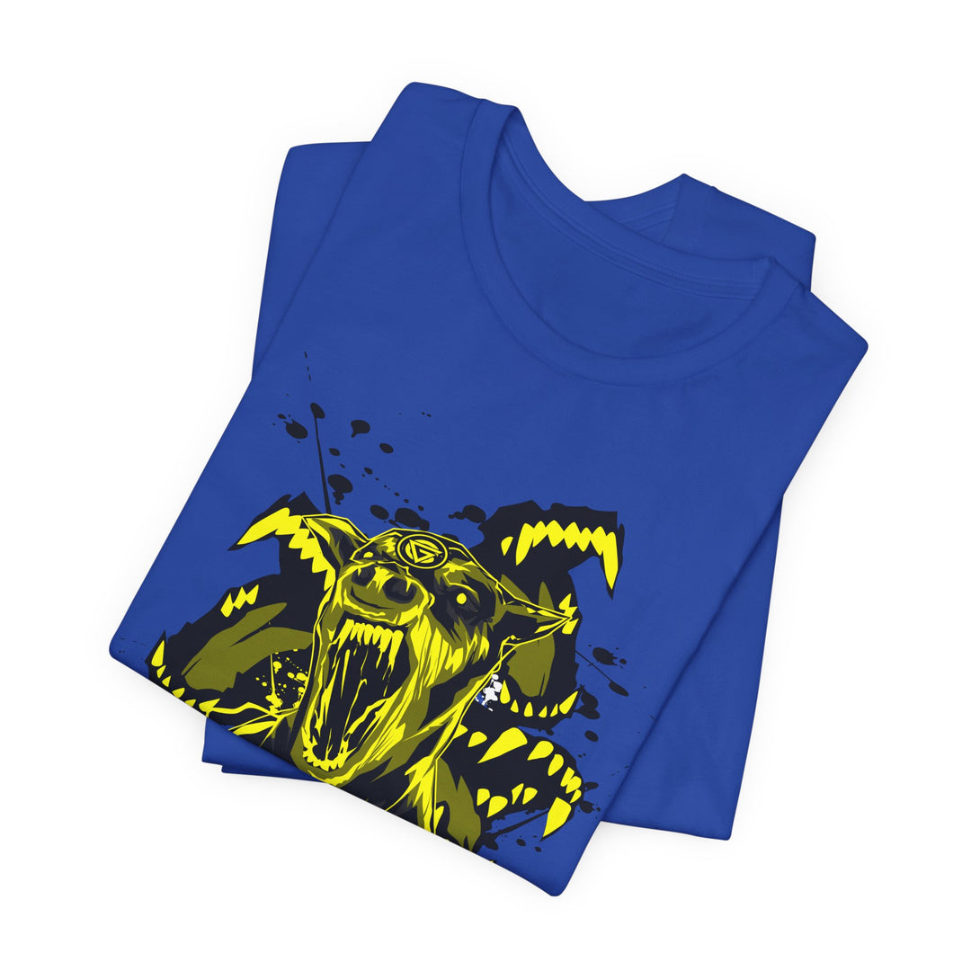 CG MAD DOG YELLOW BLACK /BORN TO HUNT BUILT TO KILL