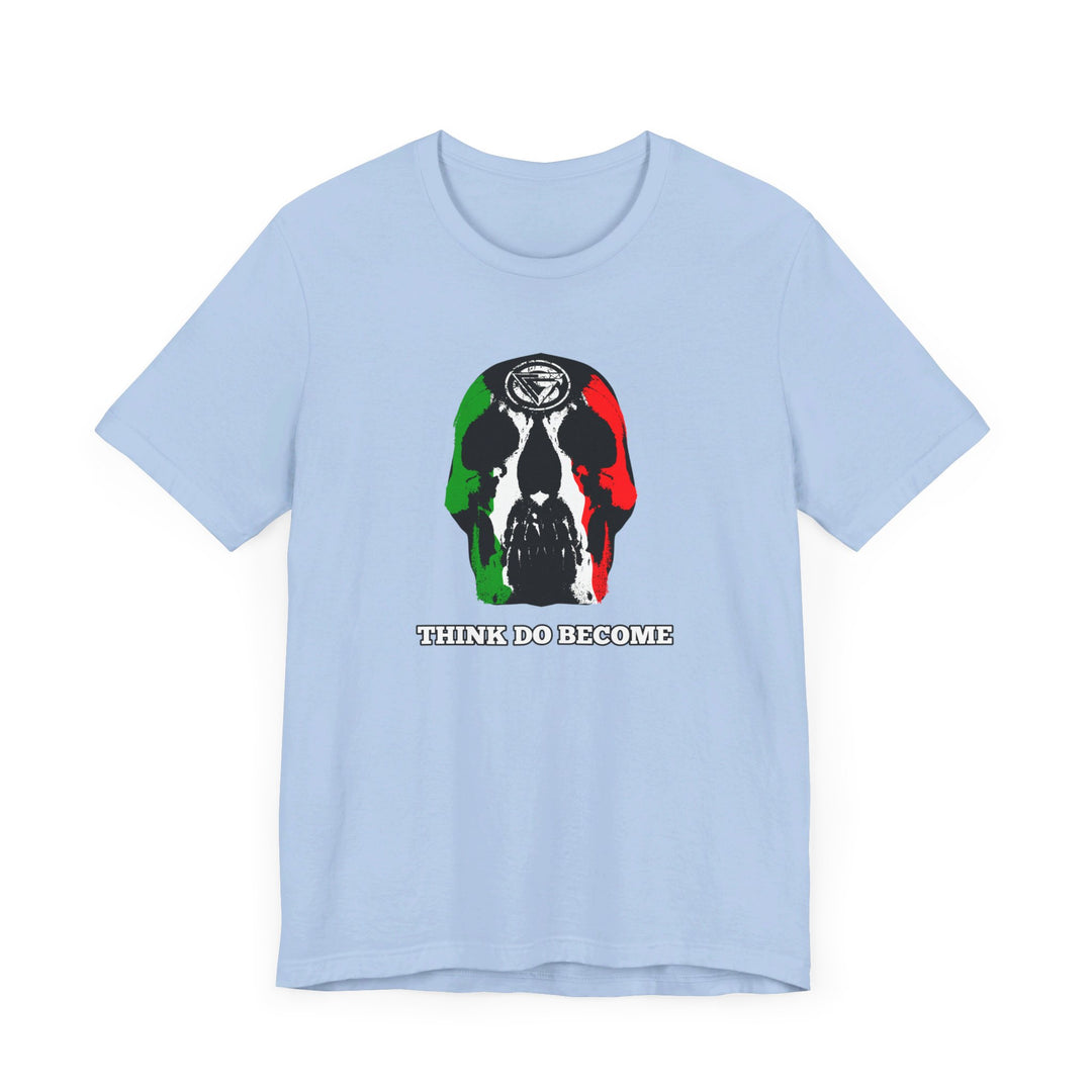 SKULLATOR RED WHITE GREEN  /THINK DO BECOME