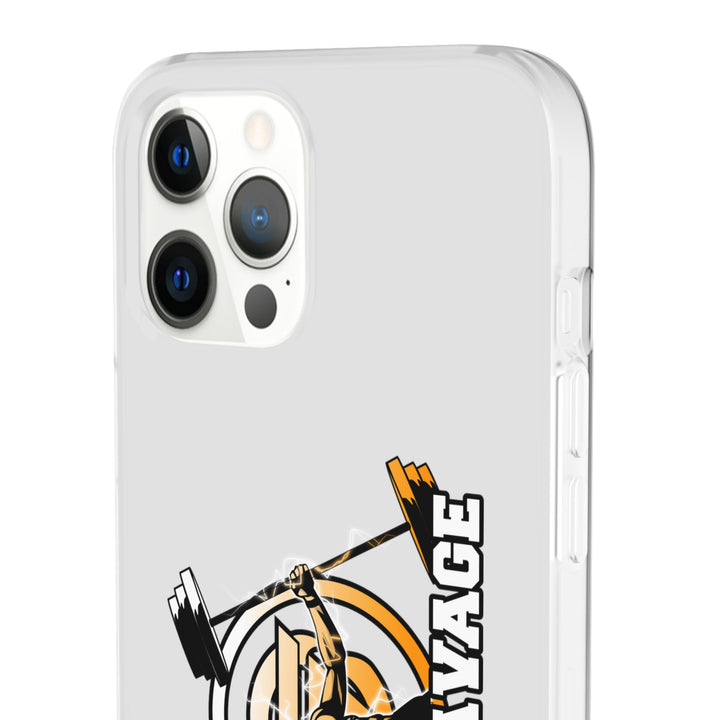 SPARTAN LIFT ORANGE WHITE PHONE CASE/STAY SAVAGE