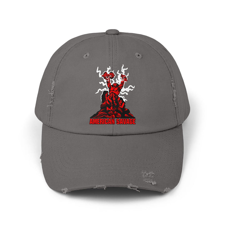 CG CONFIDENCE MAN RED/AMERICAN SAVAGE CAP