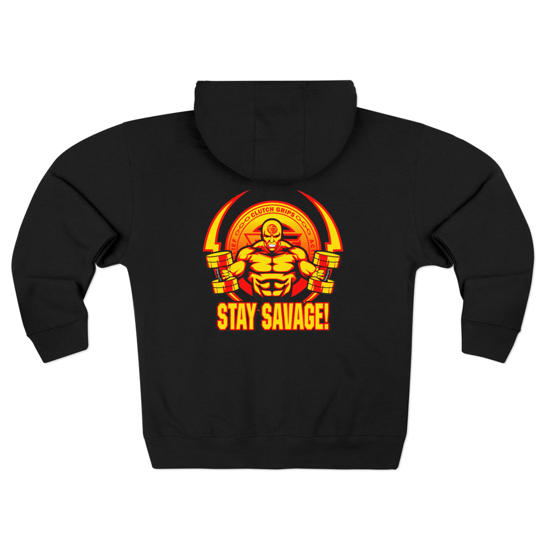 CG BIG MAC RED ORANGE GOLD/STAY SAVAGE ZIP UP